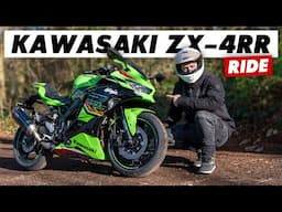 Riding The New 2024 Kawasaki ZX-4RR: Super Revvy Fun!