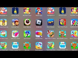 Sonic Dash,Tom Time Rush,Aquapark.io,Minon Rush,Stumble Guys,Mario Kart,Subway Surf,Sprunki,Roblox..