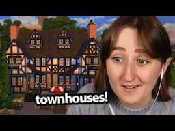 building townhouses with bella & don's new sims kits! (Streamed 1/21/25)