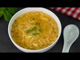 15 Minute Egg Drop Soup Recipe | Healthy & Delicious Egg Drop Soup | Chinese Egg Drop Soup