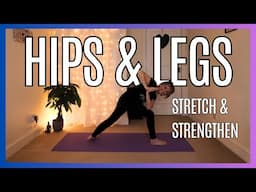 Gentle Yoga Flow for Hips & Legs: Stretch, Strengthen, and Relax