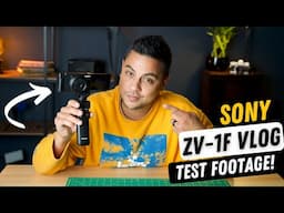 Sony ZV1F Review and Vlog Test Footage. Not What You'd Expect! (2023)