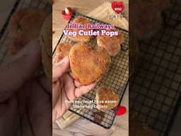 Indian Railway-style cutlet gets a romantic makeover - Love on a Stick! ❤️✨ Kaisa laga ? nostalgic