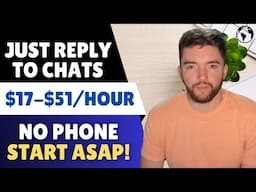 5 Work From Home Chat Messaging Jobs That Pay $17-$51/Hour | No Phone Calls