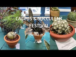 Cactus and Succulent Festival 2023 in Norfolk MA with Mini Haul