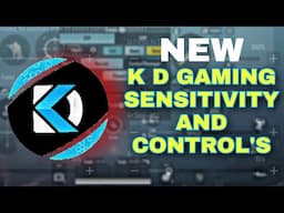 GAMING with K D SENSITIVITY SETTING AND CONTROL'S | BEST LOW END DEVICE SENSITIVITY 💥👍