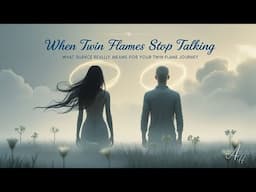 When Twin Flames Stop Talking What Silence Really Means for Your TWIN FLAME Journey