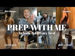 PREP WITH ME to look & feel my best before traveling: workouts, shopping, meals, + exciting news!