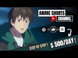 How To Make VIRAL AI Generated Anime Shorts (Step By Step!)