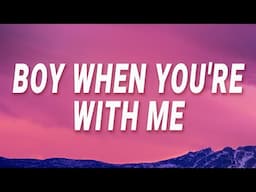 Katy Perry - Boy when you're with me (Birthday) (Lyrics)