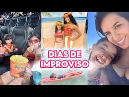 ASSISTIMOS MOANA 2 NA ESTREIA | * Alana com medo * FOMOS PARAR NA PRAIA do forte