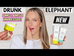 NEXT LEVEL SKINCARE! DRUNK ELEPHANT THERABU BUTTERED HAND CREAM AND MELLO MARULA CREAM CLEANSER