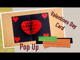 DIY Valentines Day Card | DIY Pop-Up Love Card Tutorial | Cute and Easy Handmade Surprise | DIY Card