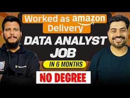 Inspiring Story - Delivery boy 🚚 to Data Analyst 💻 in just 6 Months. Salary Rs  XX,00,000 🚀