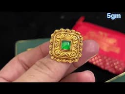 Gold Ring Design with Price || Bridal Gold Ring Designs