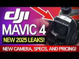 DJI MAVIC 4 PRO LEAKS!!! - NEW Camera, Release Date, Pricing! 🚨