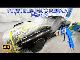 Re-painting a classic Japanese sports car the Mitsubishi GTO PT2