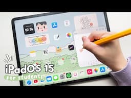 5 useful iPadOS 15 features for students! 🍎✨