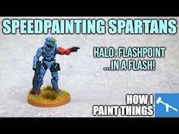 Speedpainting Spartans - Cutting the Slap-Chop Method in Half [How I Paint Things]