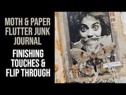 MOTH & PAPER FLUTTER JUNK JOURNAL: finishing touches & flip through 🤎 Some words about the future...