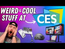 WEIRD & COOL Finds at CES 2025! - Base Case, Razer, Sony Xyn, AI, M-Con