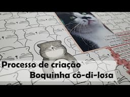 Página de Scrapbook 30x30 | Boquinha cô-di-losa | Processo de Criação