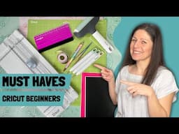 Must Have Tools and Materials for Cricut Beginners - Get Started With Your Cricut Machine Today!