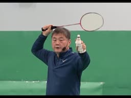 Badminton: Forehand Clear Correction-Make Action In Front Of Your Body Not From Behind