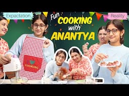 FUN COOKING with ANANTYA -  Expectation vs Reality | Trying Instagram Viral Recipe | CookWithNisha