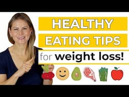 HEALTHY EATING HABITS for weight loss | a diet-free approach!