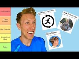 Ranking Every Running Youtuber *Brutal*