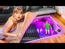 I Built A Secret TAYLOR SWIFT Concert In My House!