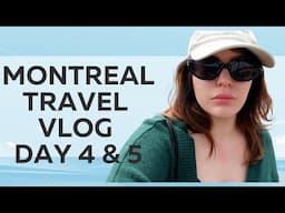 MONTREAL VLOG DAY 4 & 5: OLD QUEBEC CITY DAY TRIP + WATERFALL + FOOD TOUR