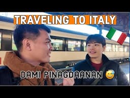 TRAVELING TO ITALY! Ang daming pinagdaanan haha