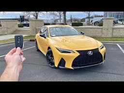 You Want PREMIUM PERFORMANCE? Watch the 2025 Lexus IS500 F Sport in Action!