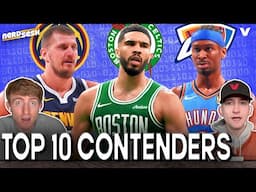 NBA Contender Rankings: Celtics or Thunder title favorite? Jokic & Nuggets a true threat? | NerdSesh