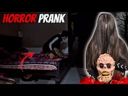 MY SISTER SCARED ME IN THE MIDDLE OF THE NIGHT! (PRANK) #ghost #funnypranks #dailyvlog