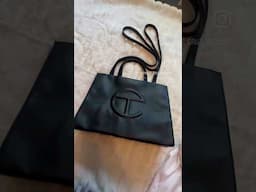 Unboxing my first #Telfar bag. This is the Telfar Medium Shopping bag