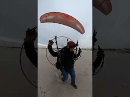 Paramotor Start Up And Take Off! #adventure #beach #dream