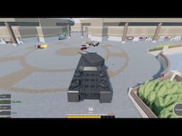 Playing With The BIGGEST VEHICLE in Car Crushers 2 (Derby Arena, P1000 Ratte)