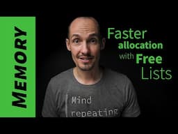 Making allocators and object pools faster using a free list