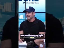 Grant Cardone tells interviewer to QUIT  #podcast