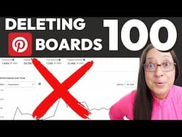 I Deleted 100 Pinterest Boards & This Happened |*New* Pinterest strategy for 2025?