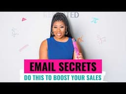 Easy Email Marketing Tweaks To Boost Your Sales | Email Marketing Tips for Beginners