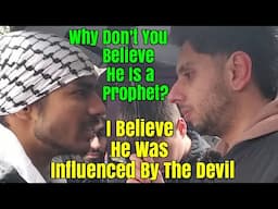 Speakers Corner - A Muslim Wants To Know Why Ex Muslim Ismail Doesn't Believe Muhamad Is a Prophet