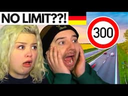 WHY GERMANY'S AUTOBAHN HAS NO SPEED LIMIT | American Couple Reaction