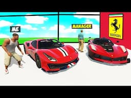 Stealing EVERY FERRARI From THE SHOWROOM in GTA 5!