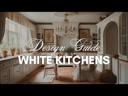 White Kitchen Design Guide with 100+ Kitchen Decor Ideas