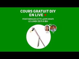 Tous au bricolage #1 : fabriquer une lampe girafe | Leroy Merlin