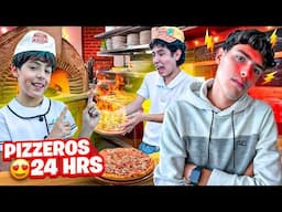 ABRIMOS UNA PIZZERIA POR 24 HORAS 😮🍕 | Leo Study